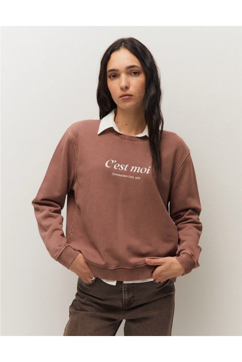 Sudadera Moi SystemAction Rosa