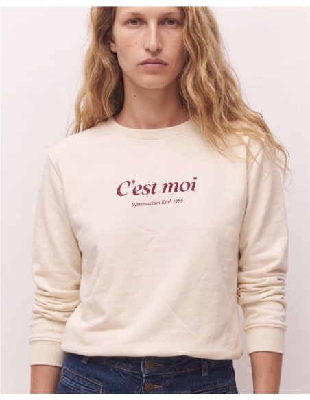 Sudadera Moi SystemAction Crudo