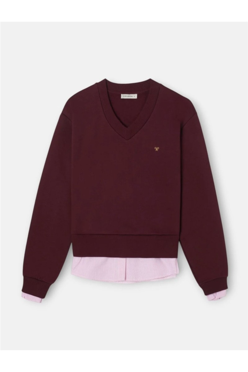 Sudadera Bajo Camisero Silbon 2