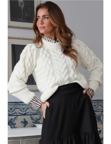 Jersey Carmen SoleLisboa Blanco
