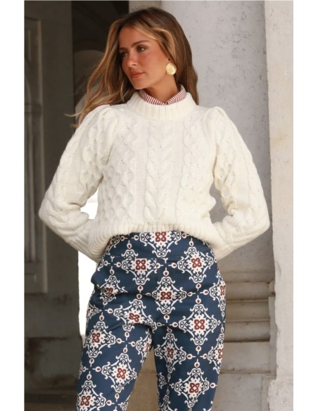 Jersey Carmen SoleLisboa Blanco