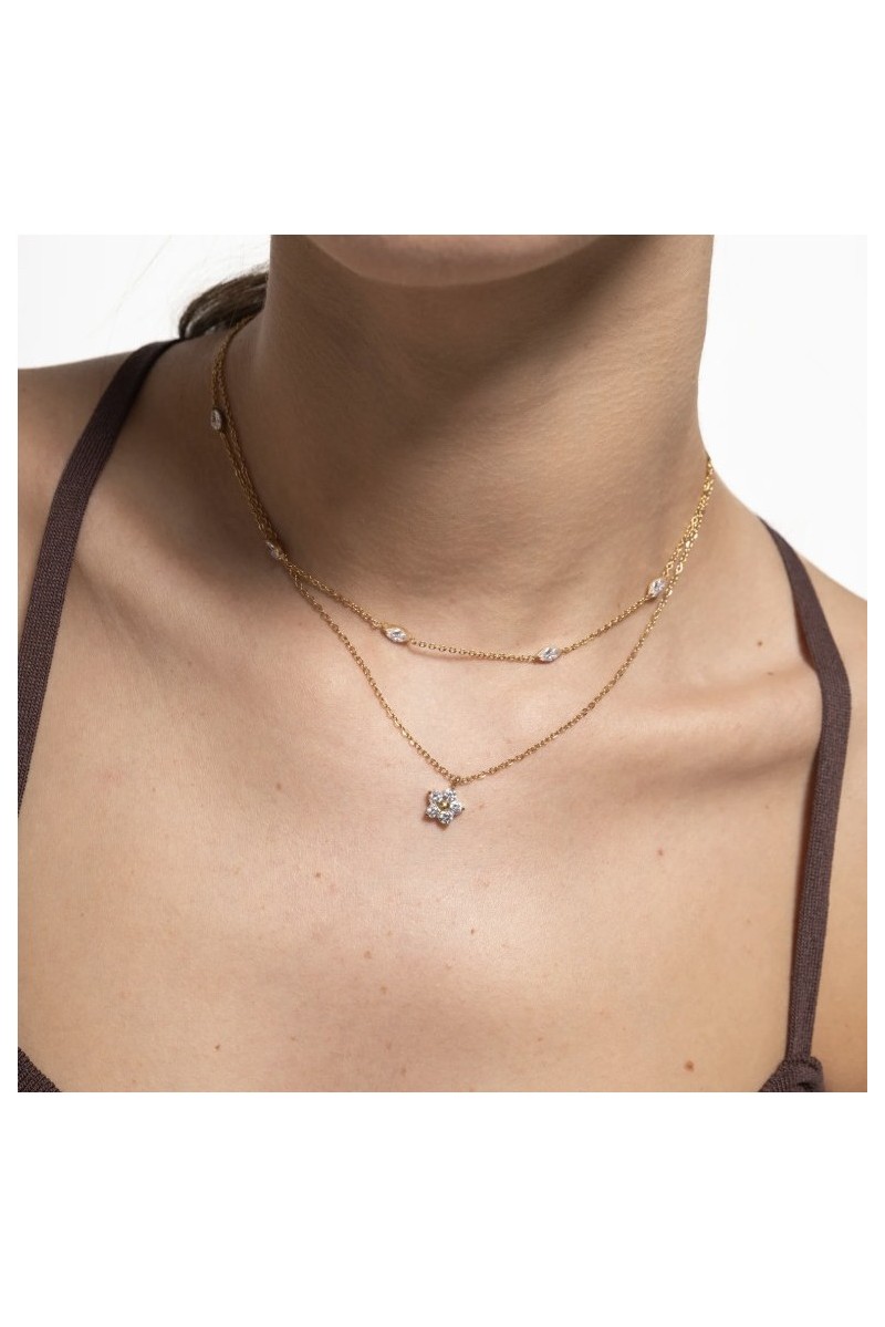 Collar Flor BlancaRomeo