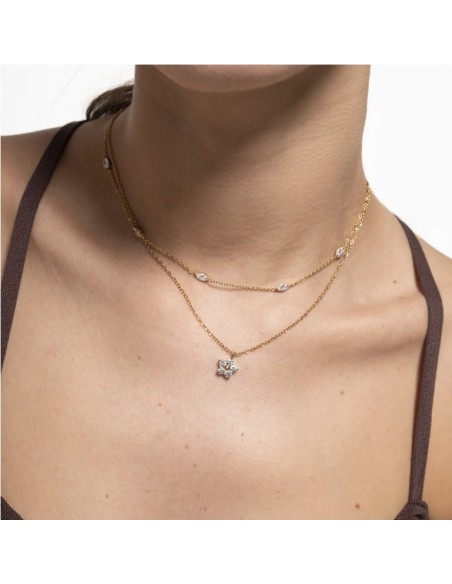 Collar Flor BlancaRomeo
